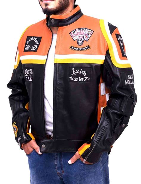 harley davidson and the marlboro man jacket replica|harley davidson mickey rourke.